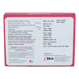 Buy Eposoft-E Softgel Capsule | 19 Minutes Delivery | Apollo Pharmacy