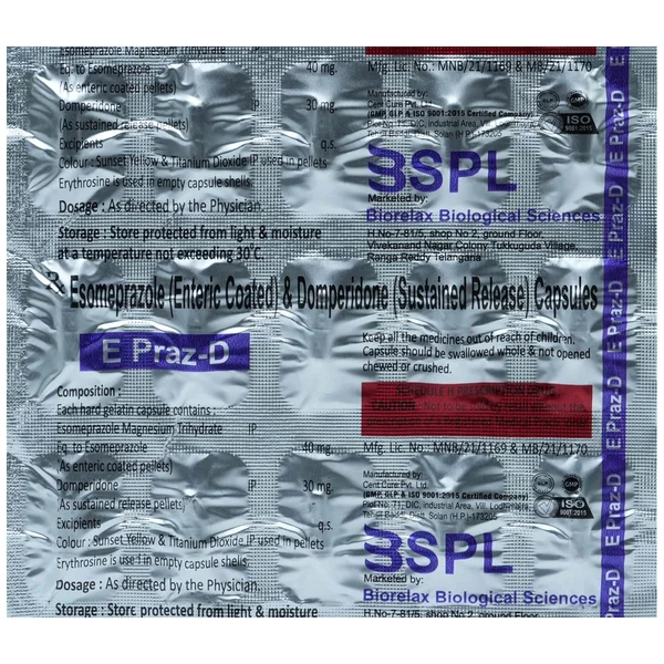 E Praz-D Capsule 15's