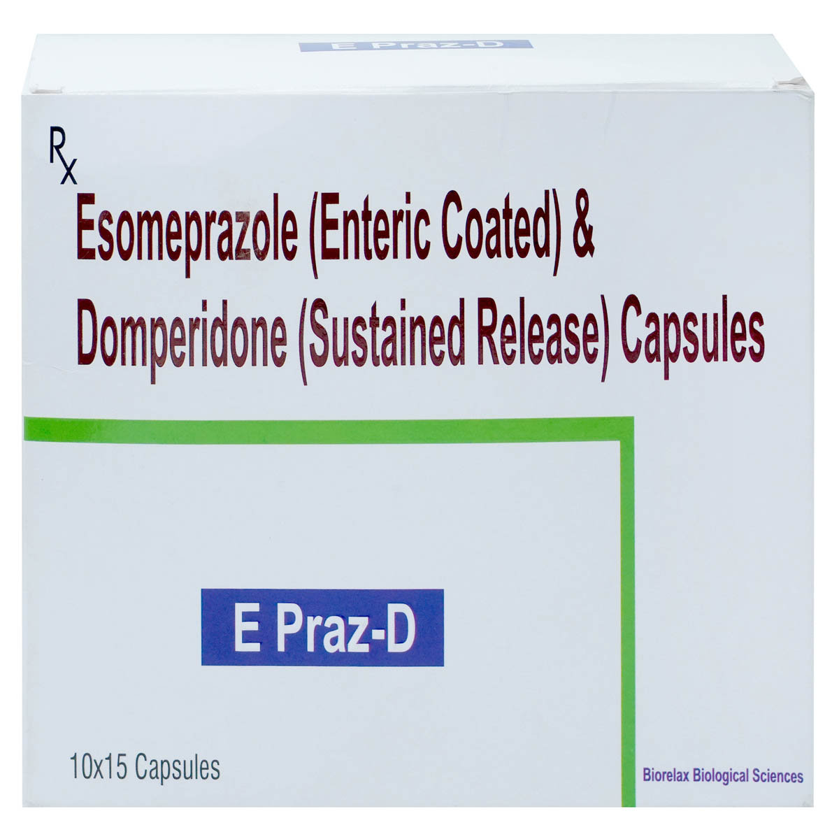 E Praz-D Capsule 15's, Pack of 15 CapsuleS E Praz-D Capsule 15's, Pack of 15 CapsuleS
