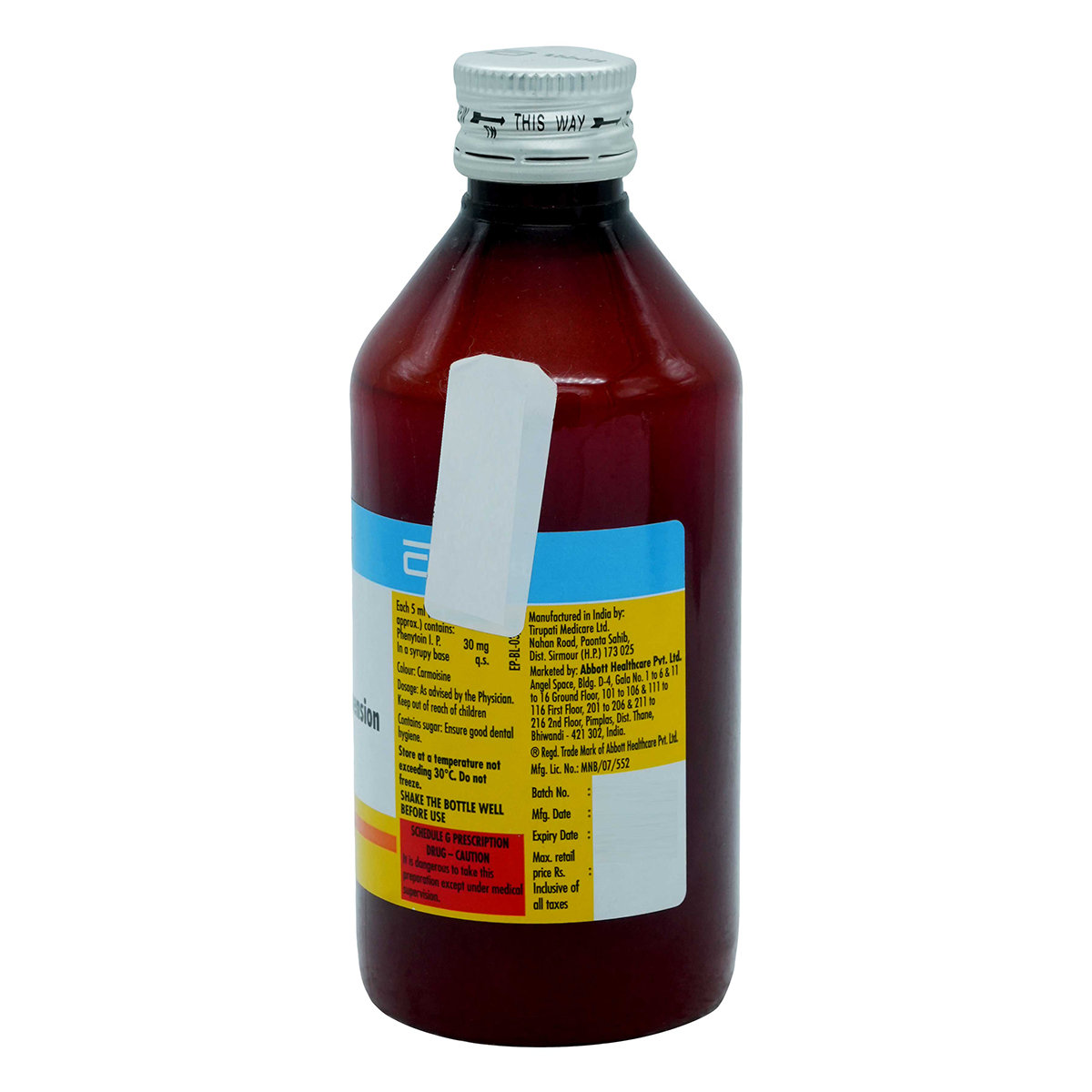 Eptoin Suspension 200 ml, Pack of 1 Oral Suspension Eptoin Suspension 200 ml, Pack of 1 Oral Suspension