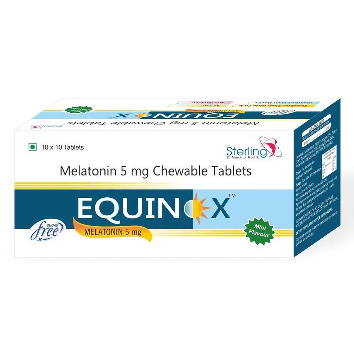 Buy Equinox Peppermint Orally Disintegrating Strips 10's Online