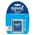 Equal Original Low Calorie Sweetener, 100 Tablets (Free 10 Tablets)