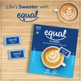 Equal Classic Zero Calorie Sweetener, 100 Sachets, Pack of 1