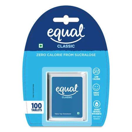 Equal Classic Zero Calorie Sweetener, 100 Tablets