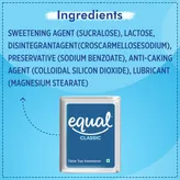 Equal Classic Zero Calorie Sweetener, 100 Tablets, Pack of 1