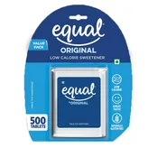Equal Original Zero Calorie Sweetener, 500 Tablets, Pack of 1