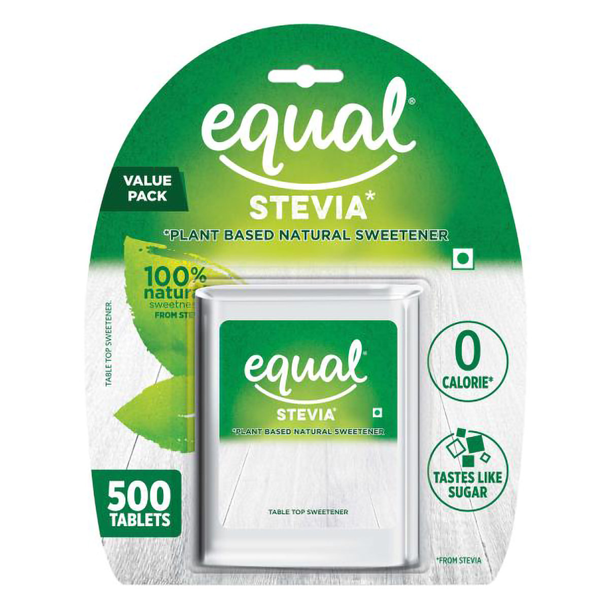 Equal Stevia Natural Sweetener, 500 Tablets, Pack of 1 Equal Stevia Natural Sweetener, 500 Tablets, Pack of 1