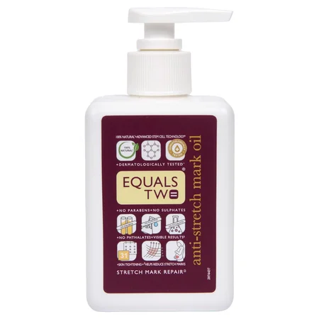 EqualsTwo Anti-Stretch Mark Oil, 200 ml