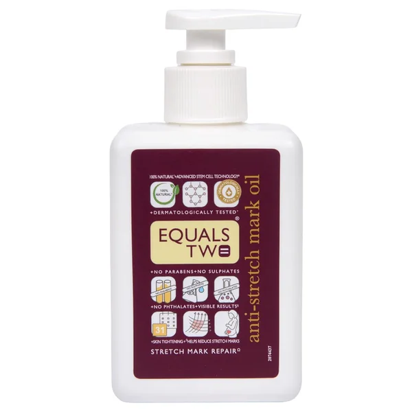 EqualsTwo Anti-Stretch Mark Oil, 200 ml