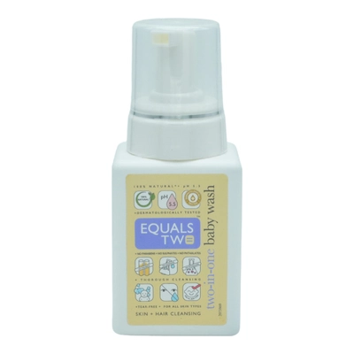 Equals Two Baby Wash 200 ml, Pack of 1