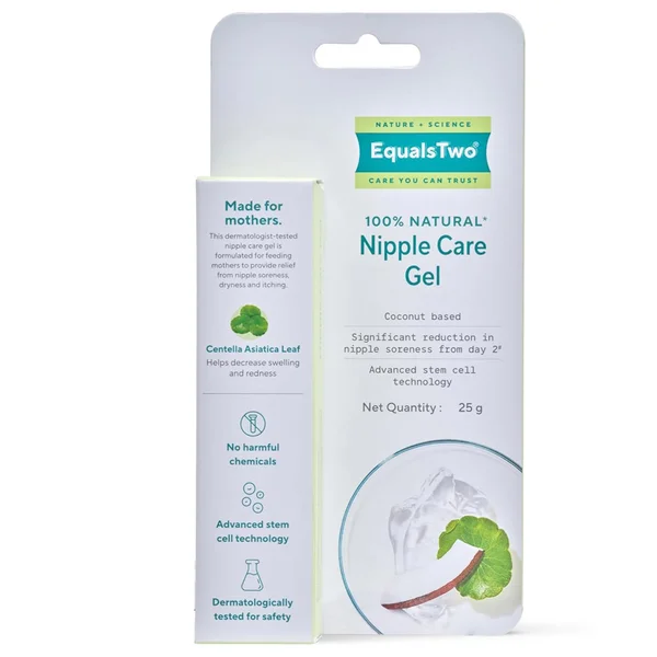 EqualsTwo Skin Healing Nursing Gel, 25 gm, Pack of 1