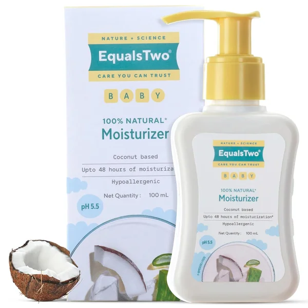 EqualsTwo pH 5.5 Baby Moisturizer, 100 ml