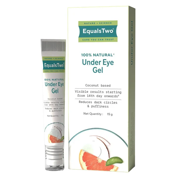 EqualsTwo Coconut Based Under Eye Gel, 15 gm