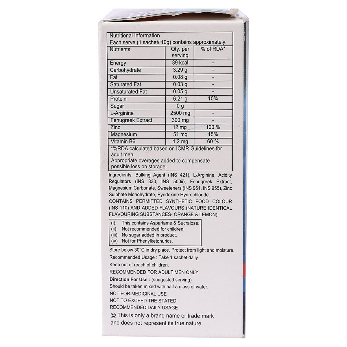 Eract-X Sachet 10 gm, Pack of 1 GRANULES Eract-X Sachet 10 gm, Pack of 1 GRANULES