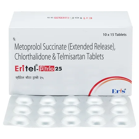 Eritel- Beta Trio 25 mg Tablet 15's