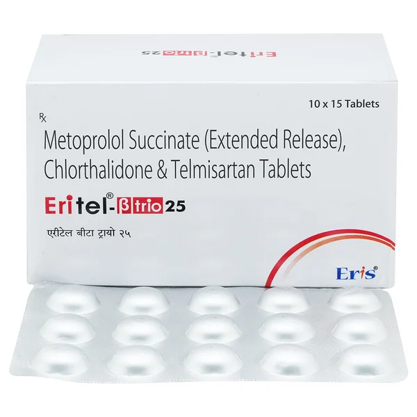 Eritel- Beta Trio 25 mg Tablet 15's