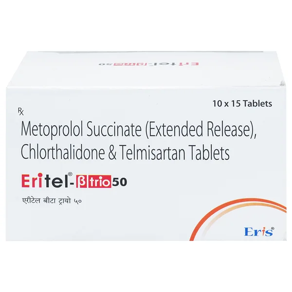 Eritel- Beta Trio 50 Tablet 15's