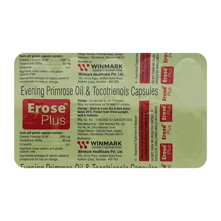 Erose Plus Softgel Capsule 10's