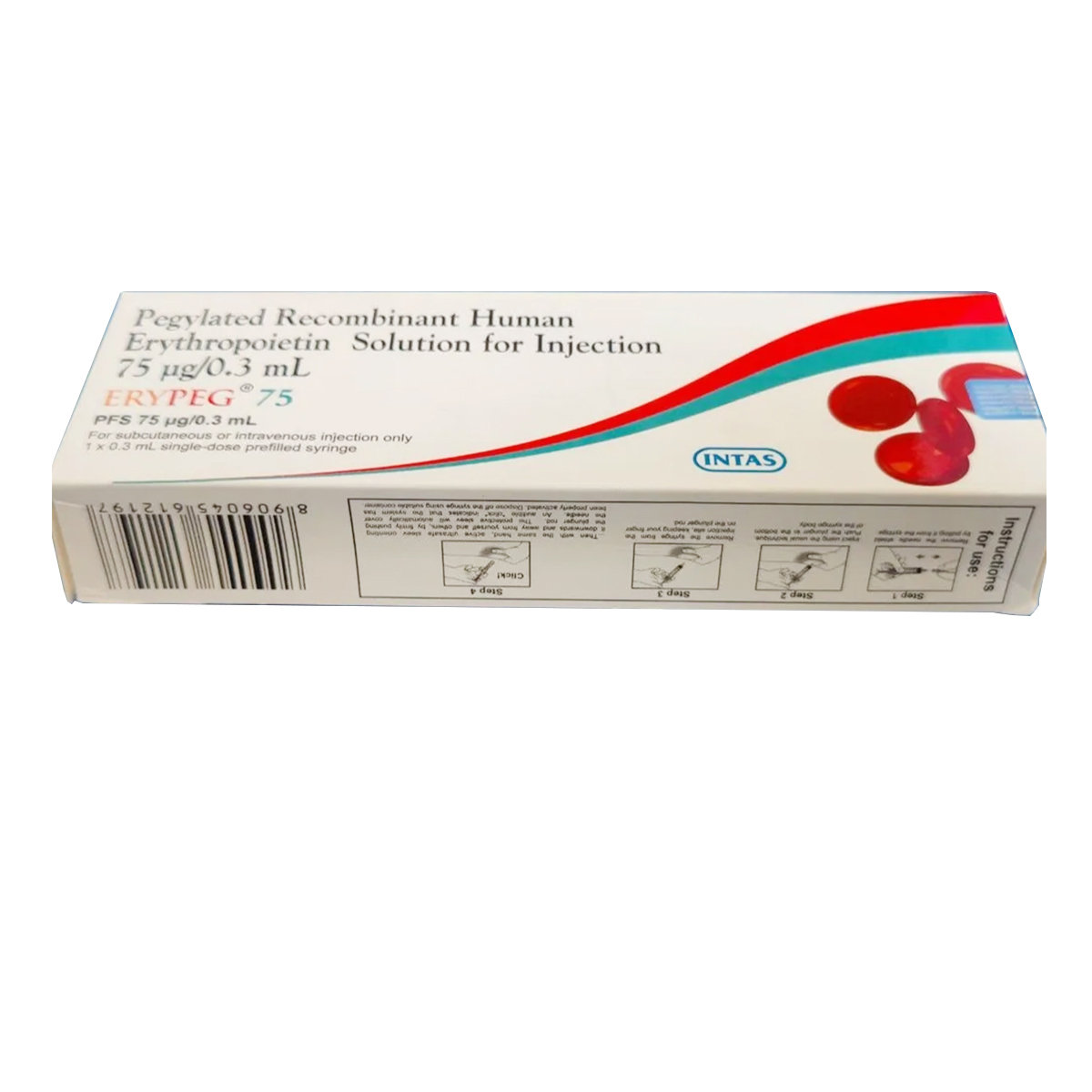 Erypeg 75 Injection 0.3 ml, Pack of 1 INJECTION Erypeg 75 Injection 0.3 ml, Pack of 1 INJECTION