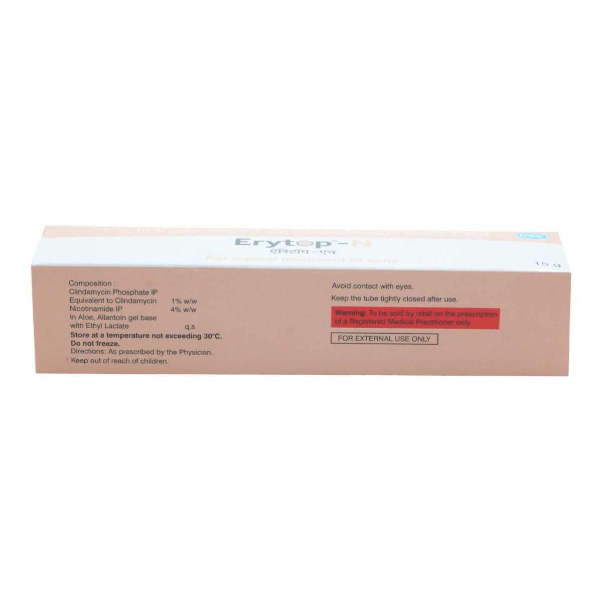 Erytop-N Gel 15 gm Price, Uses, Side Effects, Composition - Apollo Pharmacy