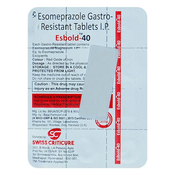 Esbold-40 Tablet 10's