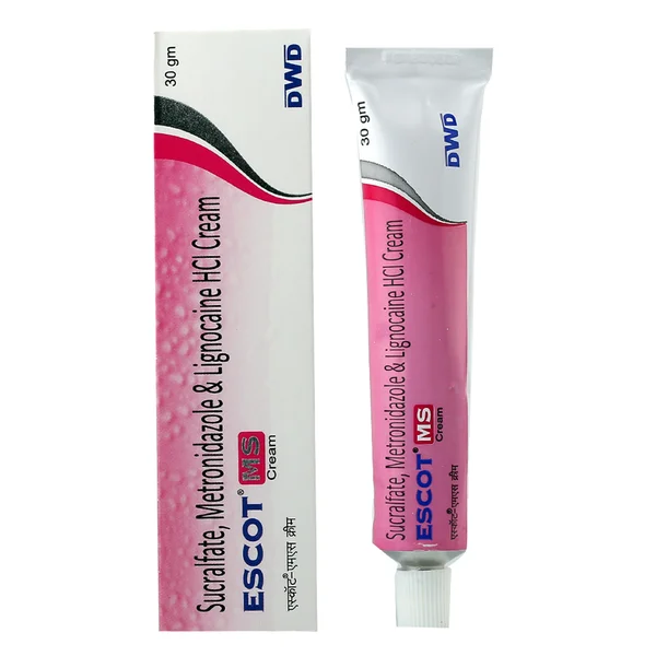 Escot MS Cream 30 gm, Pack of 1 CREAM