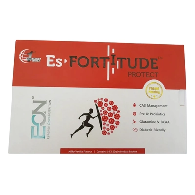 Es Fortitude Protect Milky Vanilla Sachet 14 x 20 gm, Pack of 14