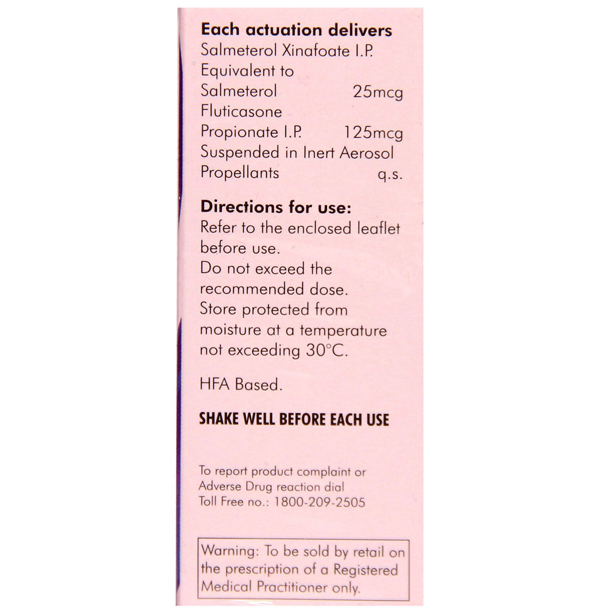 Esiflo 125 Transhaler, Pack of 1 Esiflo 125 Transhaler, Pack of 1