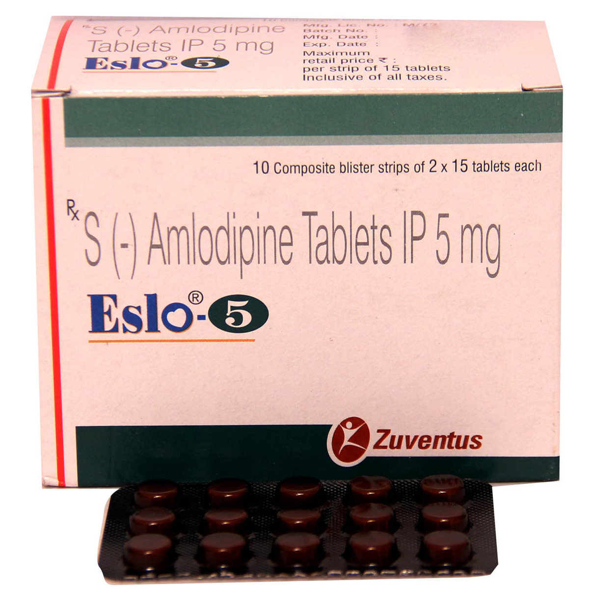 Eslo 5 Tablet 15's, Pack of 15 TABLETS Eslo 5 Tablet 15's, Pack of 15 TABLETS