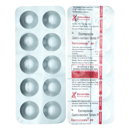 Esmonova-40 Tablet 10's