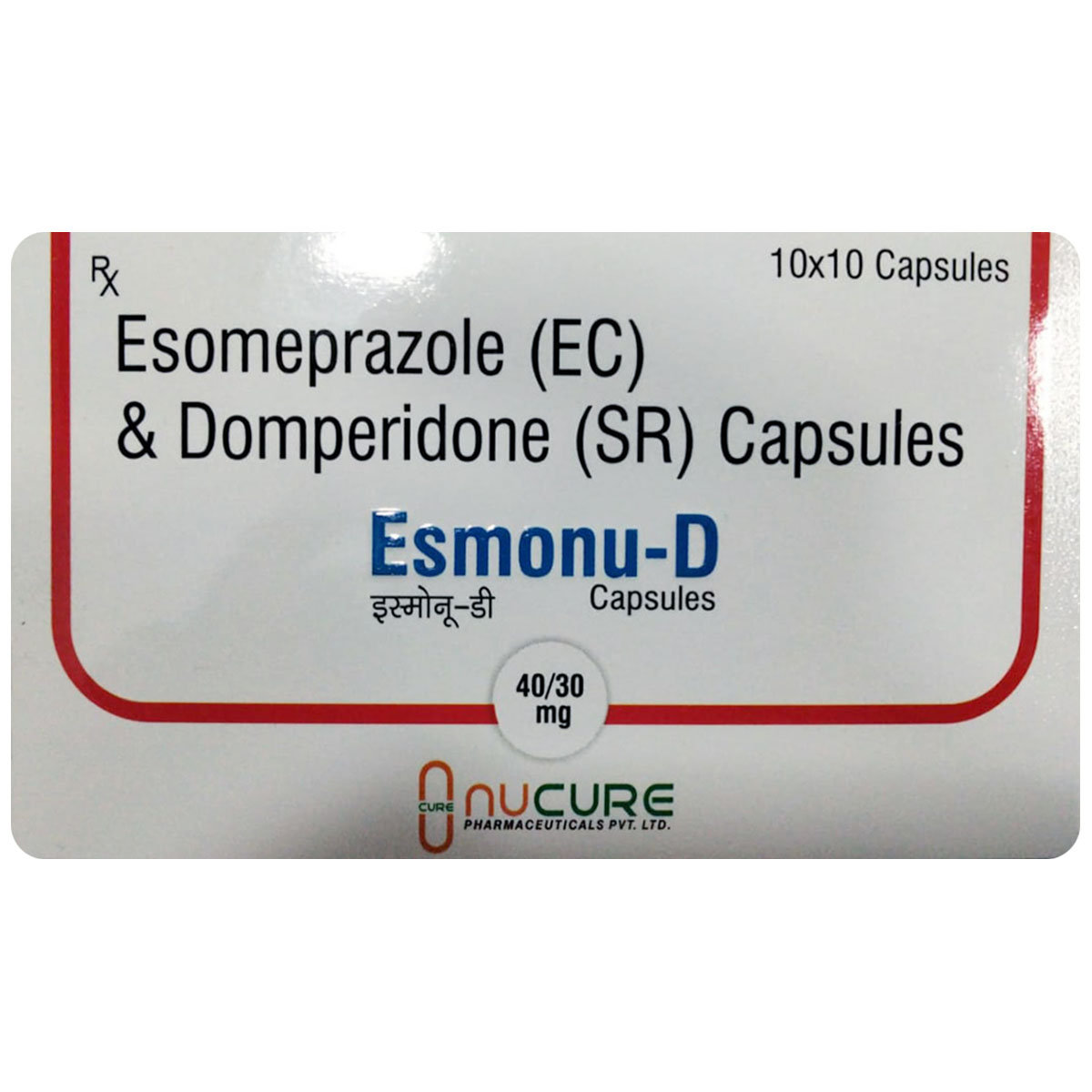 Esmonu-D Capsule 10's, Pack of 10 CapsuleS Esmonu-D Capsule 10's, Pack of 10 CapsuleS