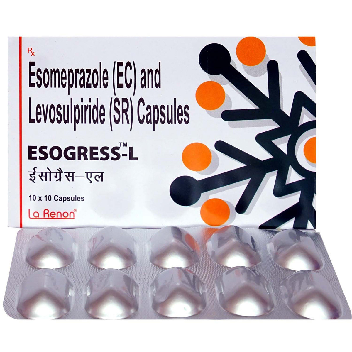 Esogress-L Capsule 10's, Pack of 10 CAPSULES Esogress-L Capsule 10's, Pack of 10 CAPSULES