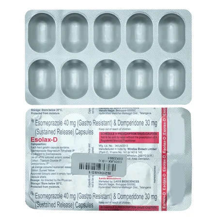 Esolax-D Capsule 10's
