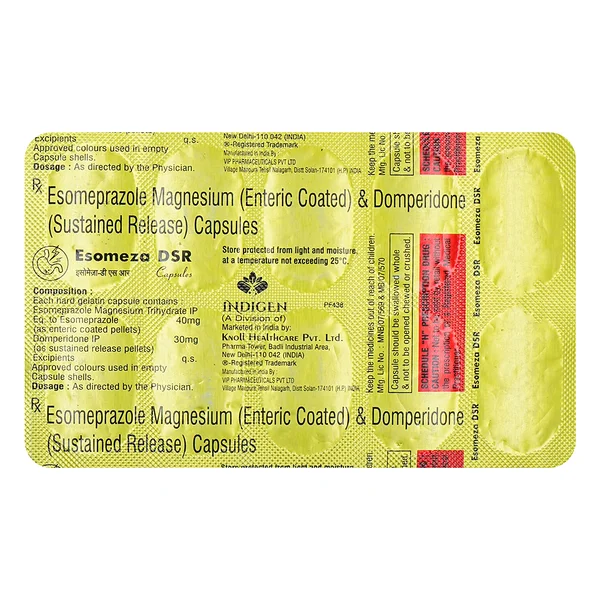 Esomeza DSR Capsule 10's