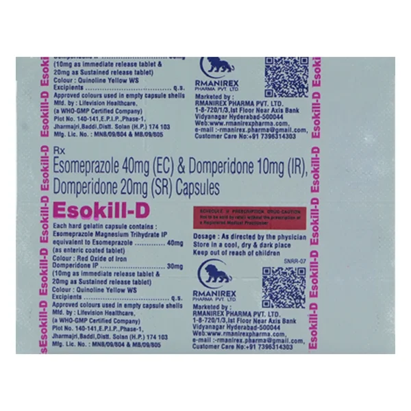 Esokill-D Capsule 10's