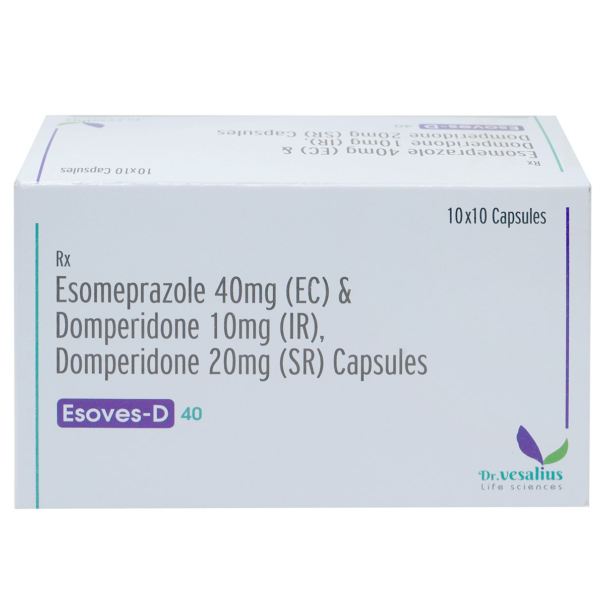 Esoves-D 40 Capsule 10's, Pack of 10 CapsuleS Esoves-D 40 Capsule 10's, Pack of 10 CapsuleS