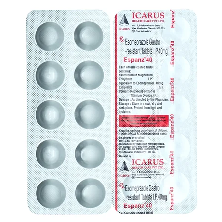 Espanz 40 Tablet 10's