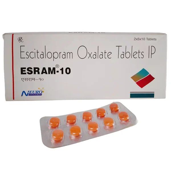 Esram 10 mg Tablet 10's