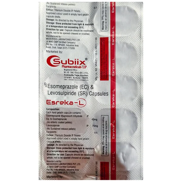 Esreka-L Capsule 10's