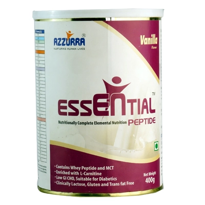 Essential Peptide Vanilla Powder 400 gm, Pack of 1