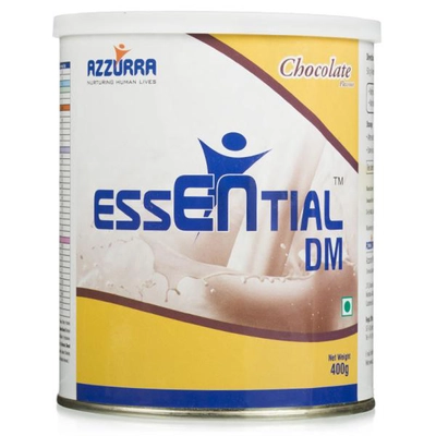 Azzurra Essential DM Chocolate Powder 400 gm, Pack of 1