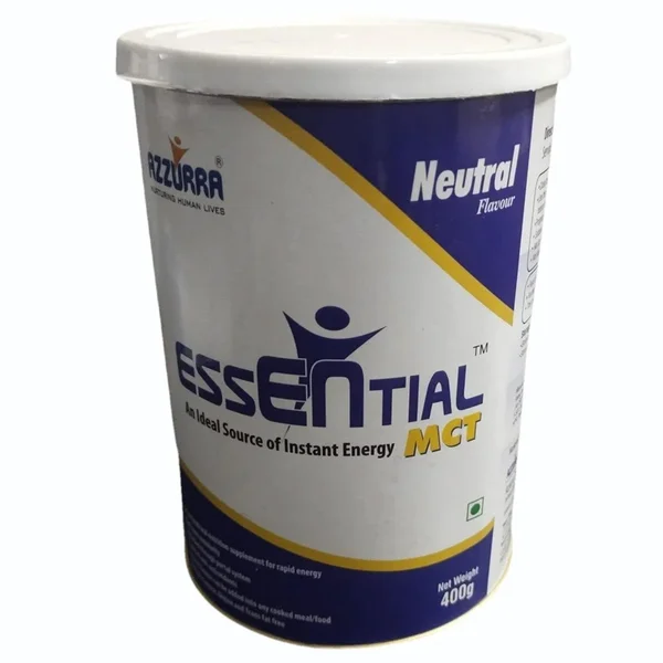 Essential Mct Neutral Flavour Powder 400 gm, Pack of 1