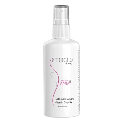 Ethiglo Intra Oral Spray 50 ml, Pack of 1 SPRAY