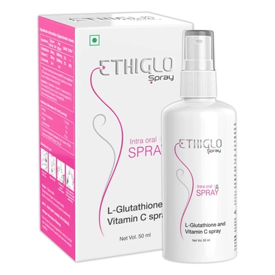 Ethiglo Intra Oral Spray 50 ml, Pack of 1 SPRAY