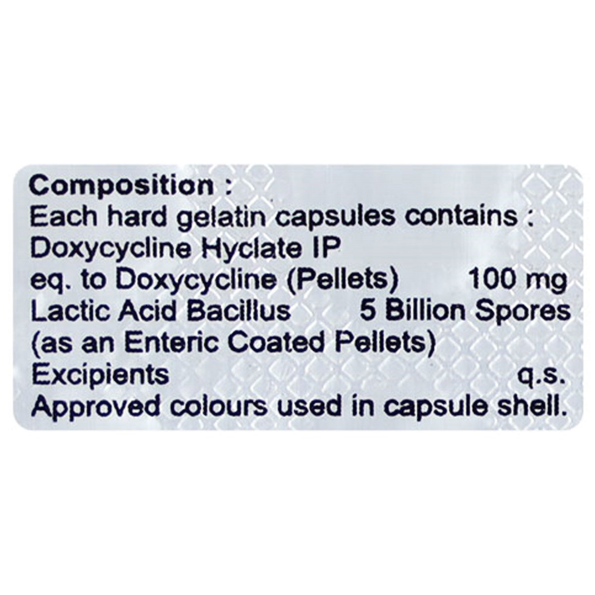 Ethidox LB Capsule 10's, Pack of 10 CAPSULES Ethidox LB Capsule 10's, Pack of 10 CAPSULES