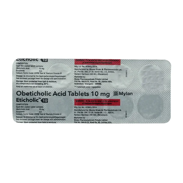 Eticholic 10 mg Tablet 10's