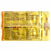 Etova ER 600 Tablet 10's, Pack of 10 TABLETS