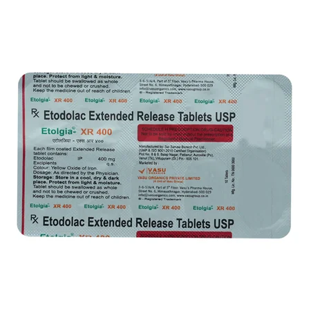 Etolgia-XR 400 Tablet 10's