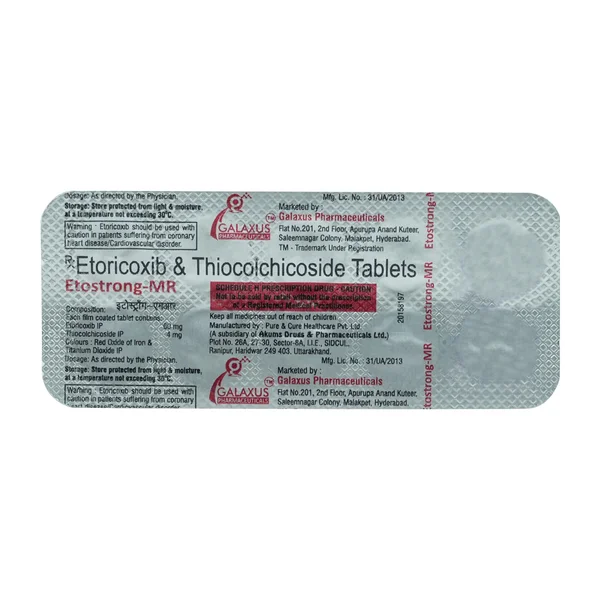 Etostrong-MR 60/4 Tablet 10's