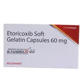 Etobrix 60 Softgel Capsule 10's, Pack of 10 CAPSULES
